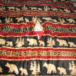Earth Ragz Poncho Blanket  Bears Mountain Aztec